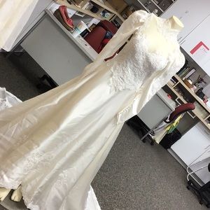 Vintage 80,s wedding dress